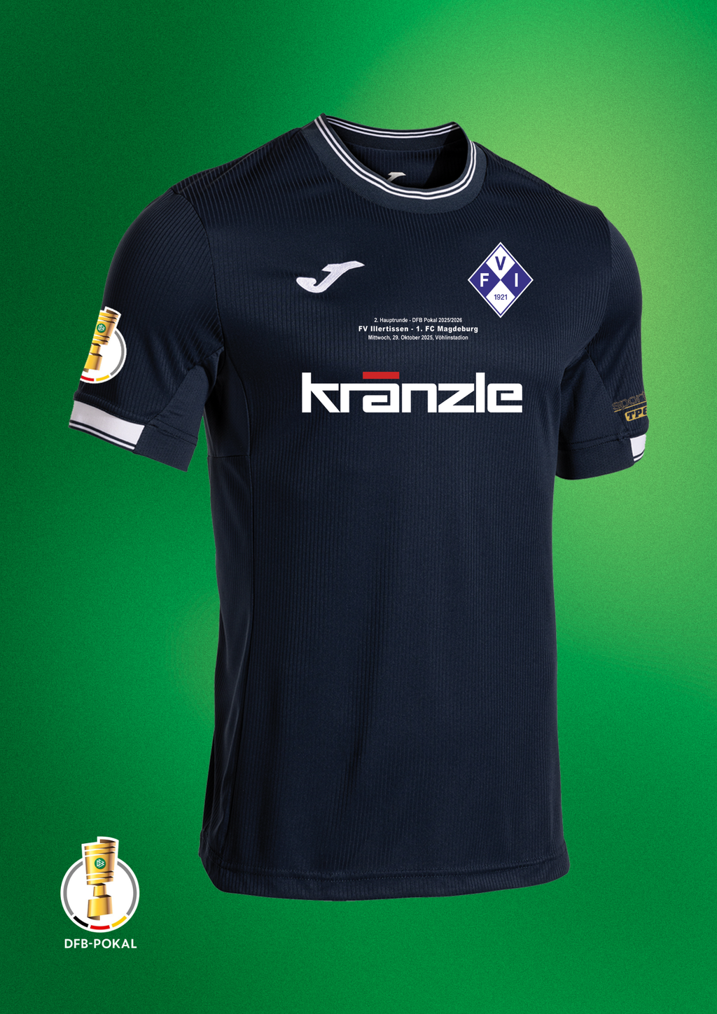 DFB-Pokal Sondertrikot zweite Hauptrunde